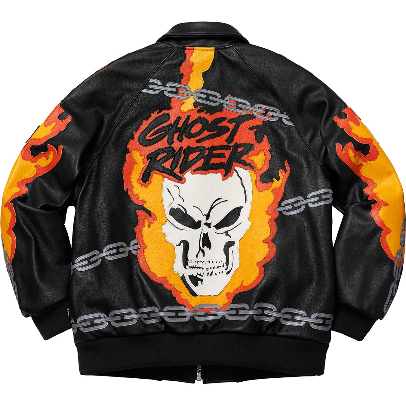 Supreme®/Vanson Leathers® Ghost Rider© Jacket view 3